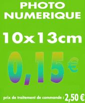 Photo numerique 0.15 centimes